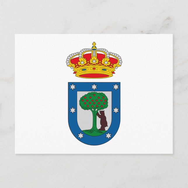 Postkarte Madrid (Vorderseite)