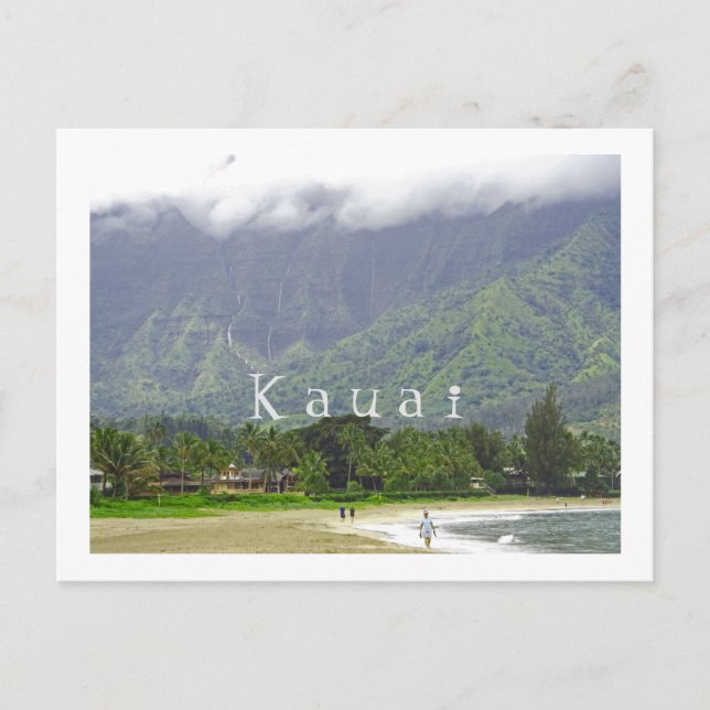 Postkarte, "MAGICAL HANALEI" (KAUAI) Postkarte (Vorderseite)