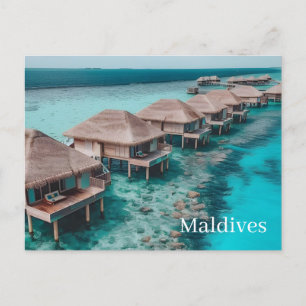 Postkarte Malediven