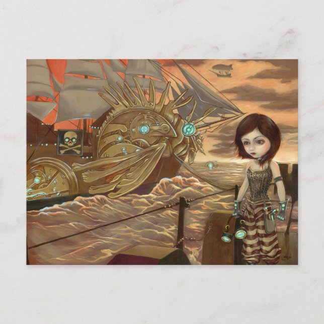 Postkarte "Maritime Sunset" (Vorderseite)