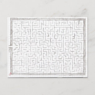 Postkarte Maze 1