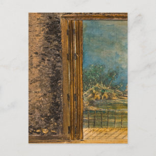 Postkarte - Meerblick Acryl auf Holzmalerei