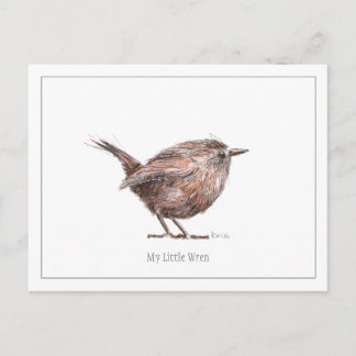 Postkarte "Mein Little Wren"
