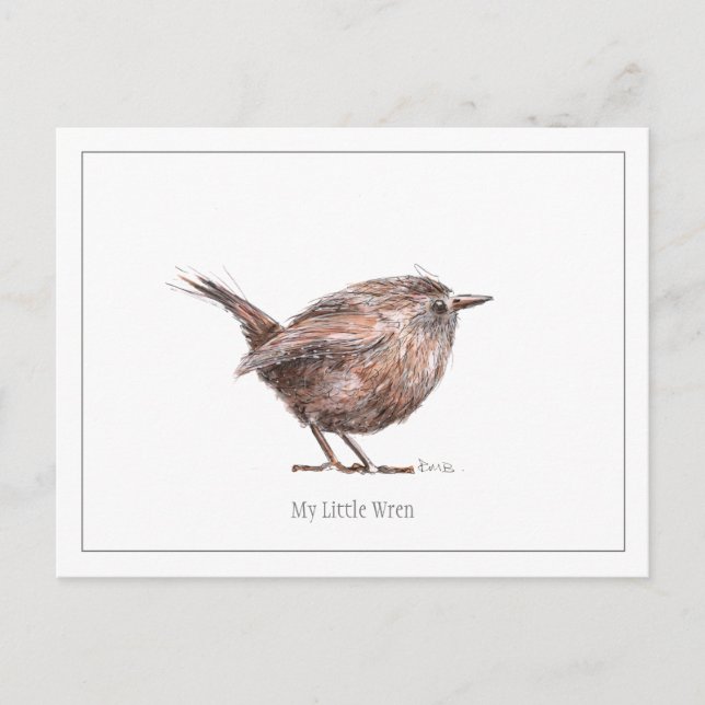 Postkarte "Mein Little Wren" (Vorderseite)