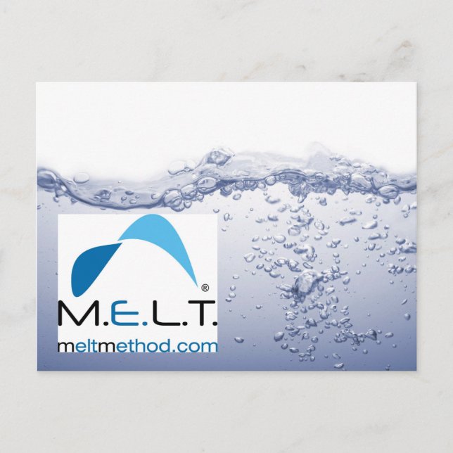 Postkarte MELT (Vorderseite)