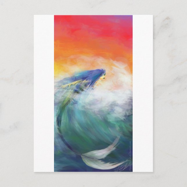 Postkarte Mermaid (Vorderseite)