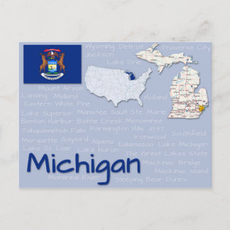 Postkarte "Michigan"