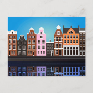 Postkarte mit Amsterdam