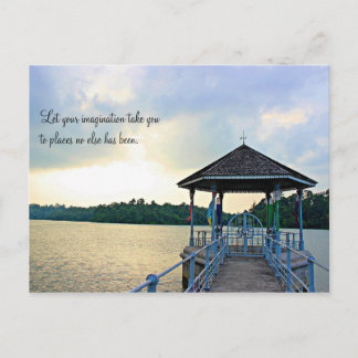 Postkarte mit Angebot