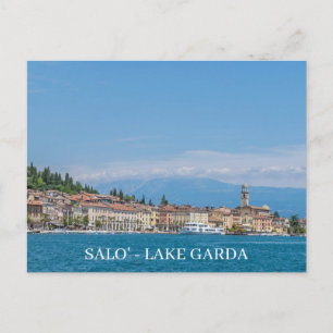 Postkarte mit Aussicht auf den Gardasee