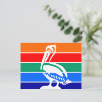 Postkarte mit Flagge von St. Petersburg