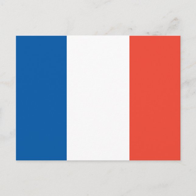 Postkarte mit Frankreich (Vorderseite)