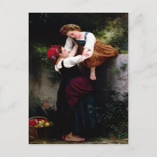 Postkarte mit Gemälde von William Bouguereau
