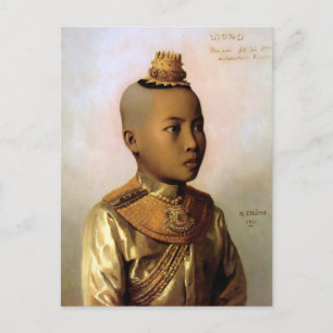 Postkarte mit Jean-Leon Gerome Malerei