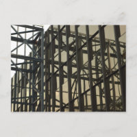 Postkarte mit moderner Architektur