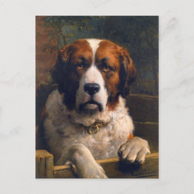 Postkarte mit Otto Eerelman Malerei (Vorderseite)