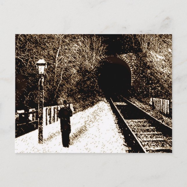 Postkarte Mitternacht Express (Vorderseite)