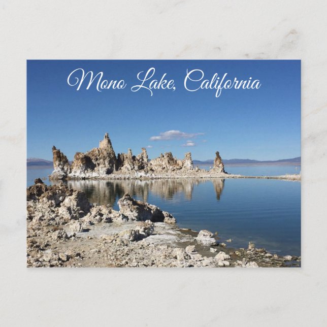 Postkarte Mono Lake California (Vorderseite)