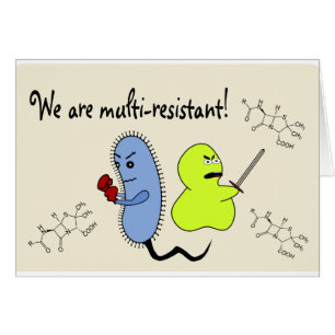 Postkarte Multiresistente Keime