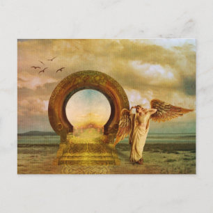 Postkarte nach Indien