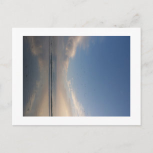 Postkarte Nacht Ozean