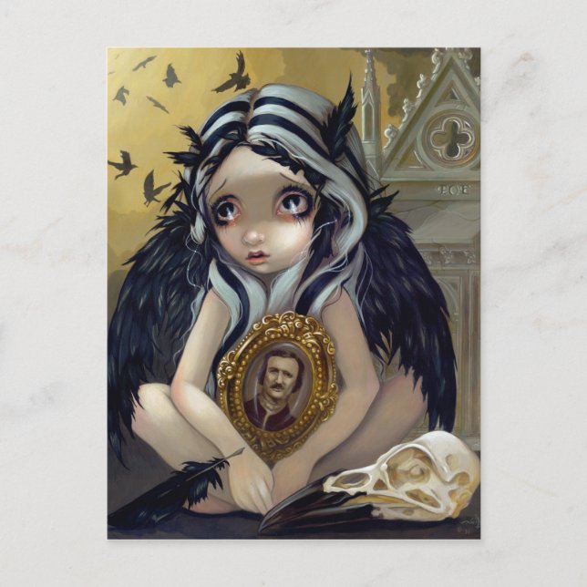 Postkarte "Nevermore" (Vorderseite)