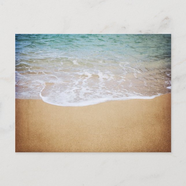 Postkarte "Ocean Waves Tropical Fotografy" (Vorderseite)