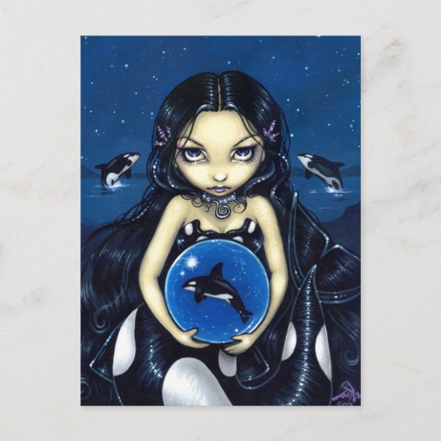 Postkarte "Orca Magic" (Vorderseite)
