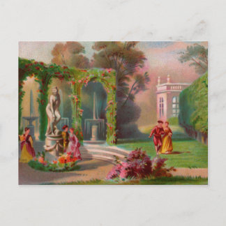 Postkarte Parkplatz