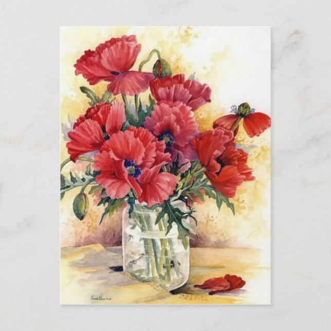 Postkarte - Pflücke in einem Jar (Vorderseite)