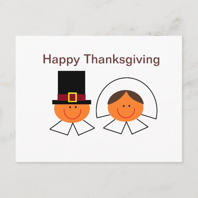 Postkarte "Pilgrims" (Vorderseite)