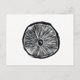 Postkarte - Pilz-Lino drucken