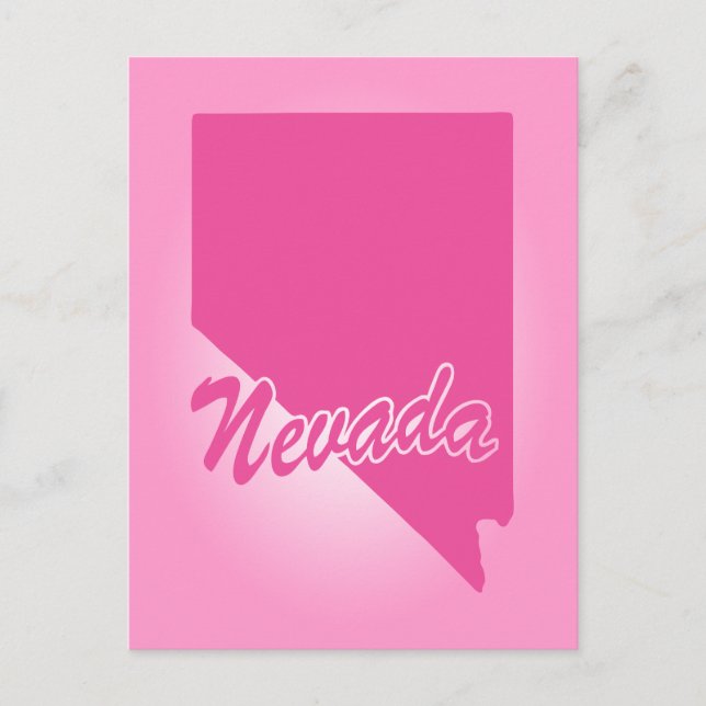 Postkarte Pink State Nevada (Vorderseite)