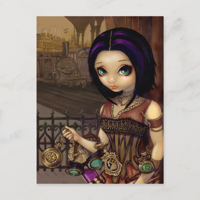 Postkarte "Poe" (Vorderseite)