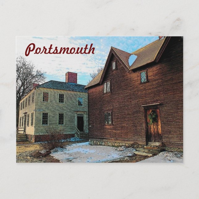Postkarte Portsmouth (NH) (Vorderseite)