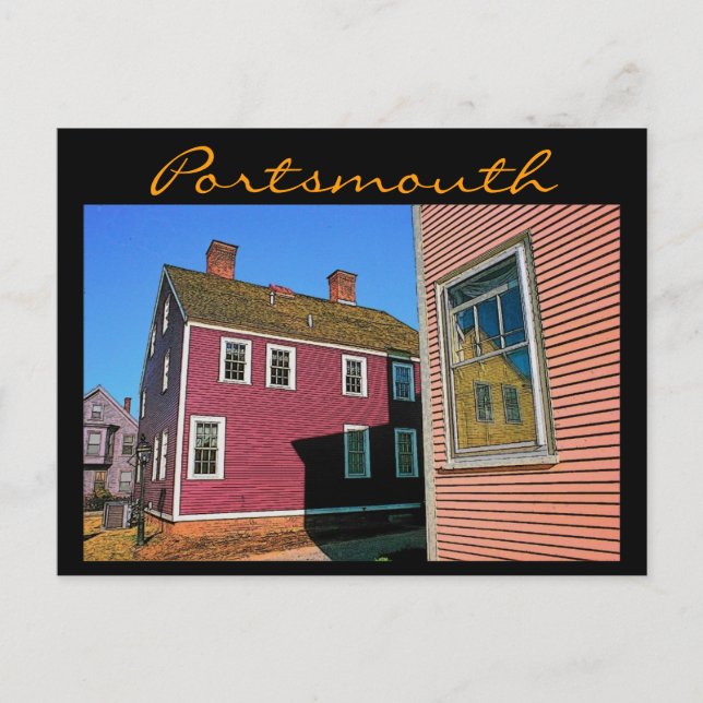 Postkarte Portsmouth (NH) (Vorderseite)