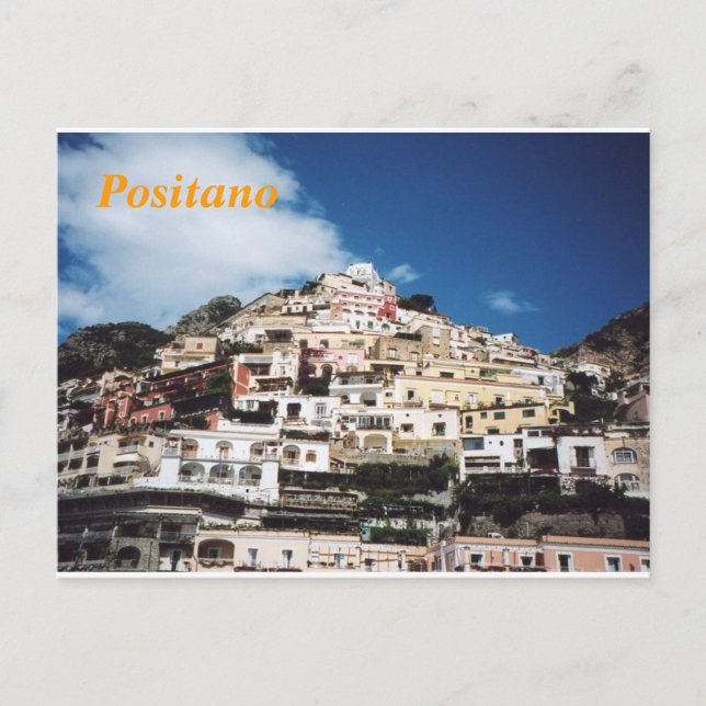 Postkarte Positano (Vorderseite)