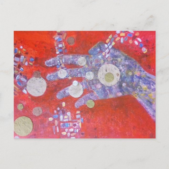 Postkarte, Post, Postkarte (Vorderseite)