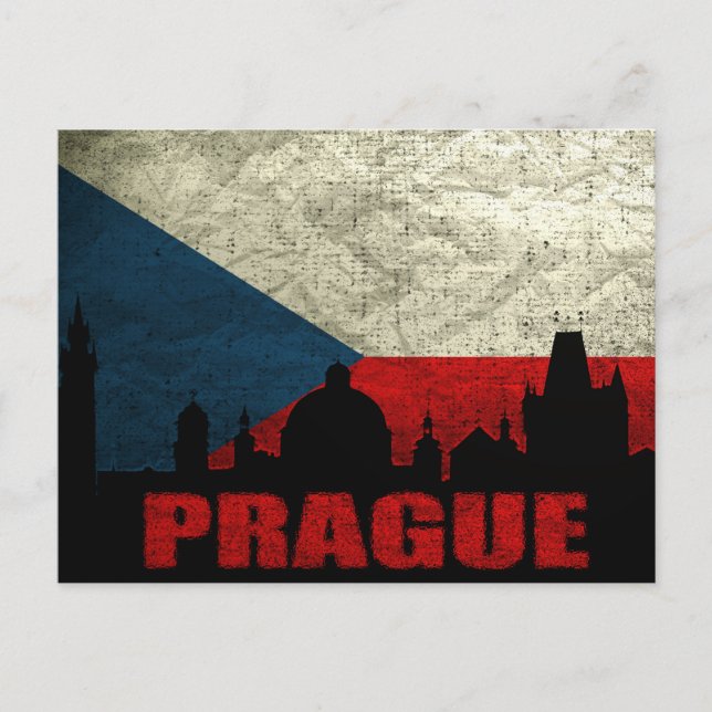 Postkarte Prag (Vorderseite)