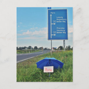 Postkarte - pro Anhalter-Wegs