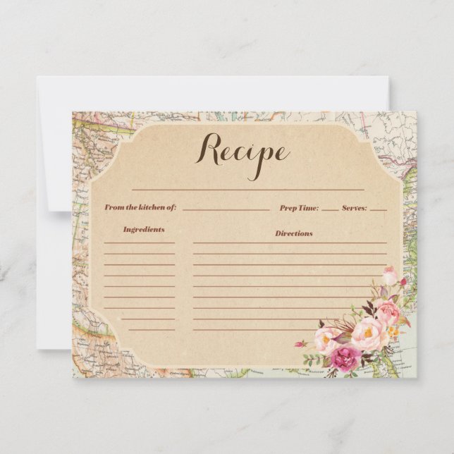 Postkarte Reisebeschreibung (Vorderseite)