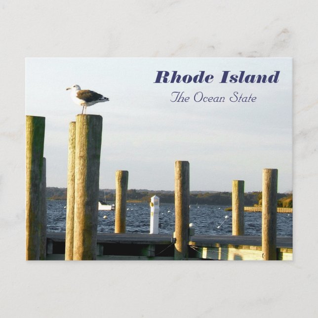 Postkarte Rhode Island (Vorderseite)