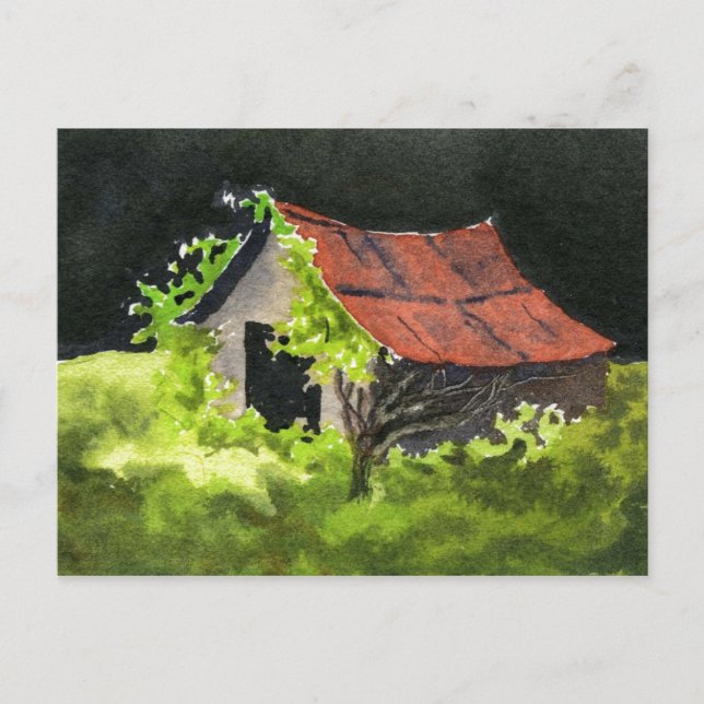 Postkarte "Roy's Shed" (Vorderseite)