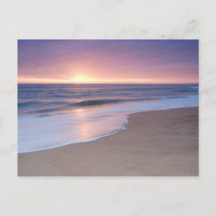 Postkarte: Ruhige Brandung. Algarve Portugal Postkarte