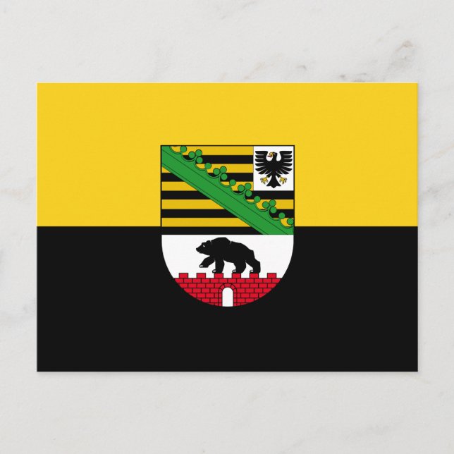 Postkarte Sachsen-Anhalt (Vorderseite)