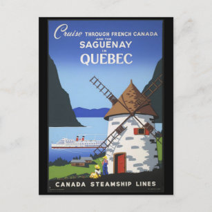 Postkarte Saguenay