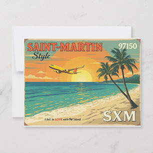 Postkarte Saint-Martin SXM 97150 -