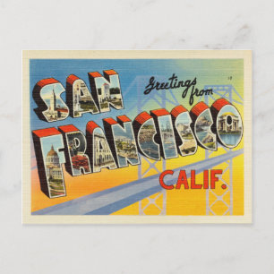 Postkarte San Francisco California