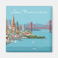 Postkarte San Francisco Golden Gate Bridge