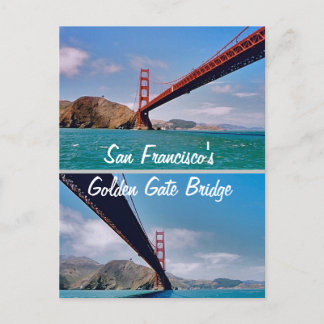 Postkarte San Franciscos Golden Gate Bridge